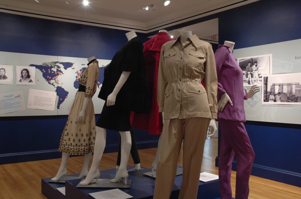 Various outfits display