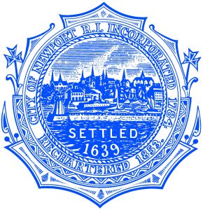 City of Newport, R.I.; Seal, Blue 2018