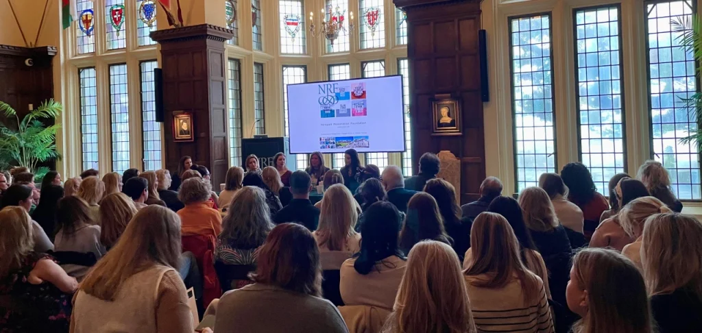 Great Hall full of attendees Great Hall full of attendees