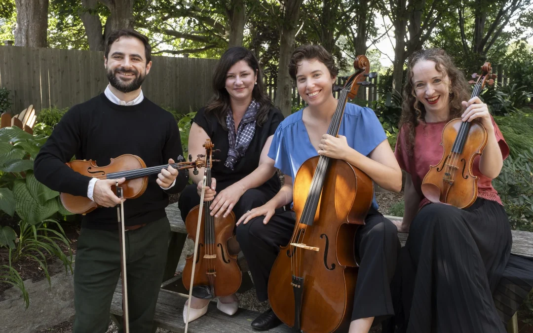 Newport String Quartet at the Cato Vernon Freedom Library, an enhanced listening experience